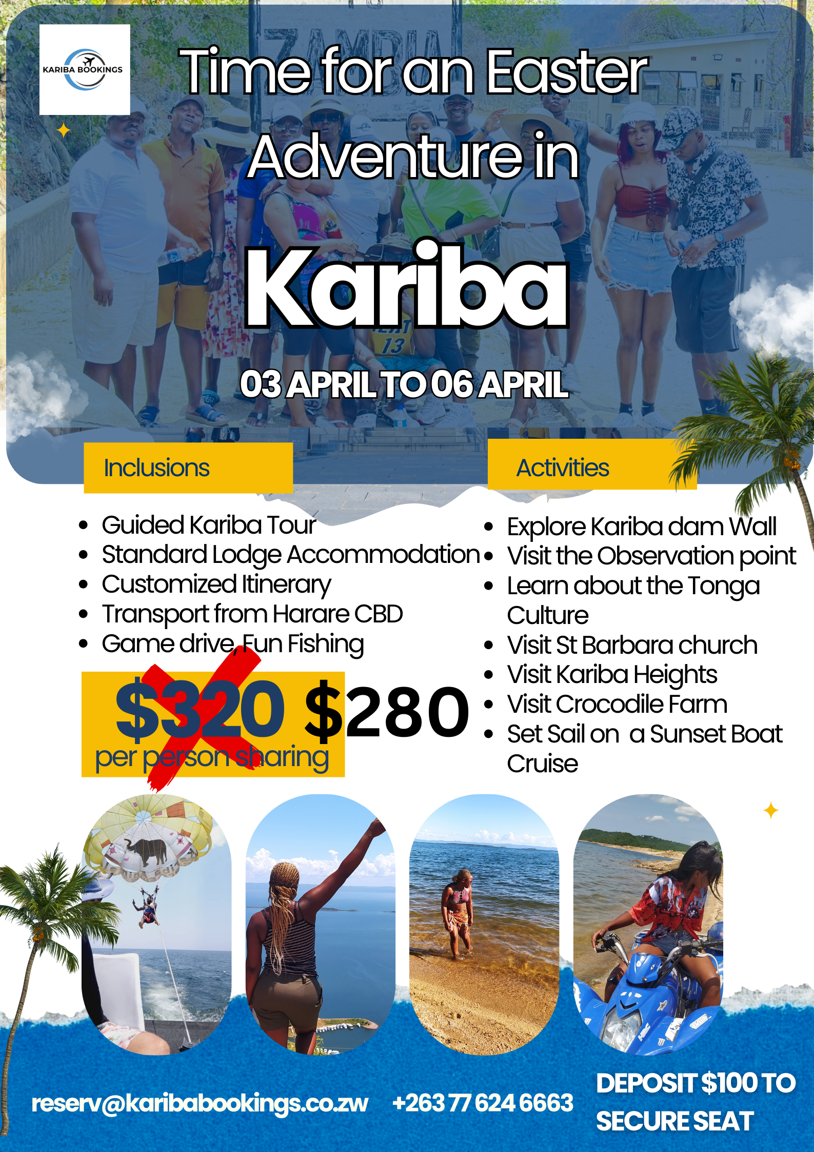 Kariba Easter Getaway Trip